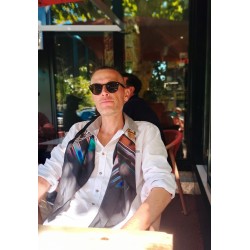 Borvoni, les Foulards du Bourbonnais - Modèle Lueur